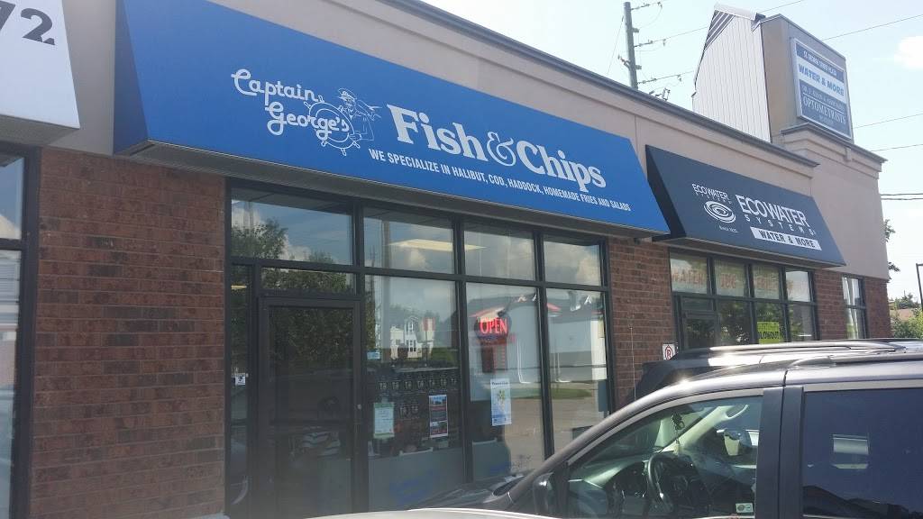 Captain Georges Fish & Chips | restaurant | 219 King St E, Bowmanville, ON L1C 1P7, Canada | 9056978500 OR +1 905-697-8500