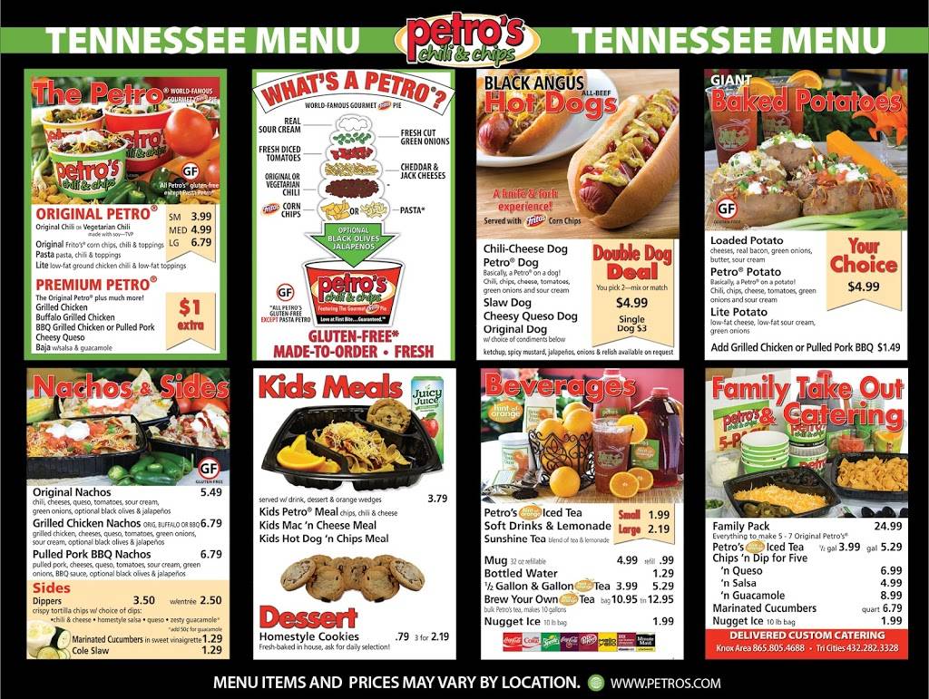 Petros Chili & Chips - Mall at Johnson City | restaurant | 2011 N Roan St A41, Johnson City, TN 37601, USA | 4232830859 OR +1 423-283-0859