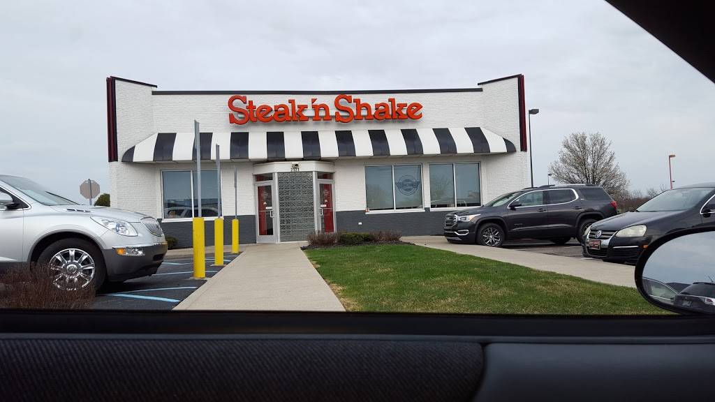 Steak n Shake | restaurant | 2121 N State St, Greenfield, IN 46140, USA | 3174671581 OR +1 317-467-1581