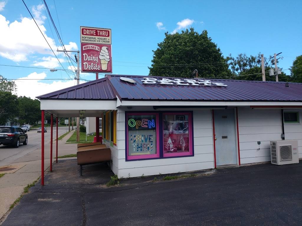 Meusels Dairy Delite | restaurant | 118 E 7th St, Dixon, IL 61021, USA | 8152840912 OR +1 815-284-0912