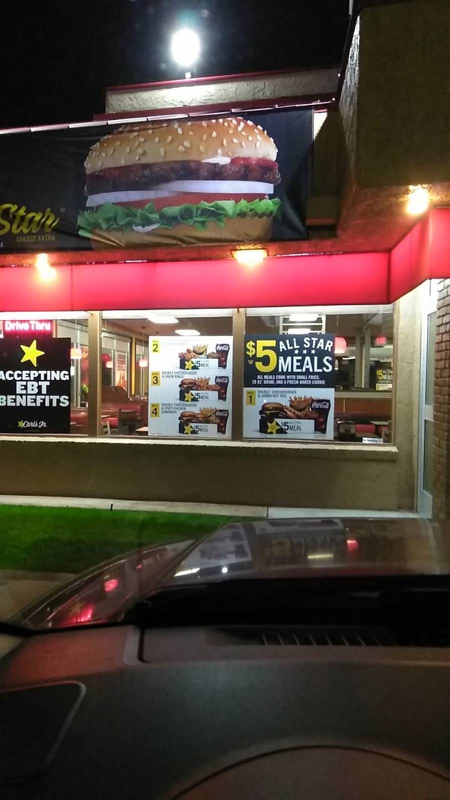 Carls Jr. | restaurant | 7649 Van Nuys Blvd, Van Nuys, CA 91405, USA | 8189882312 OR +1 818-988-2312