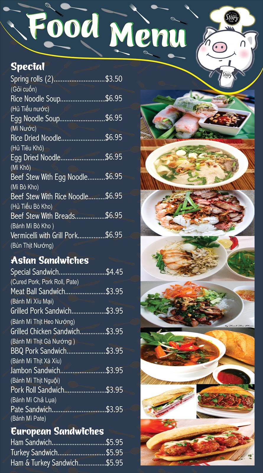 Little Story Cafe | restaurant | 14120 All American Way # 101, Westminster, CA 92683, USA | 7143791247 OR +1 714-379-1247