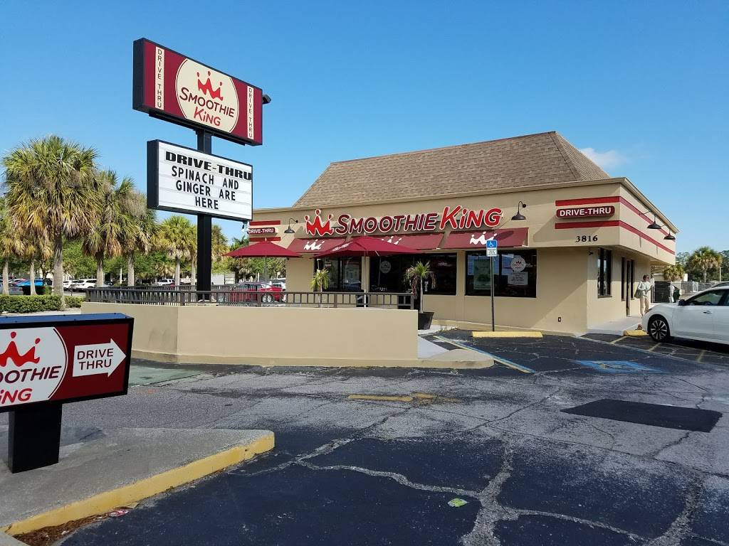 Smoothie King | restaurant | 3816 Manatee Ave W, Bradenton, FL 34209, USA | 9417475464 OR +1 941-747-5464