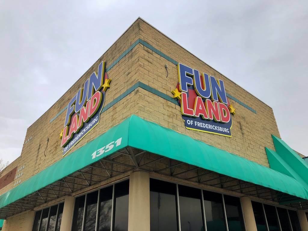 Fun Land of Fredericksburg | restaurant | 1351 Central Park Blvd, Fredericksburg, VA 22401, USA | 5407856700 OR +1 540-785-6700
