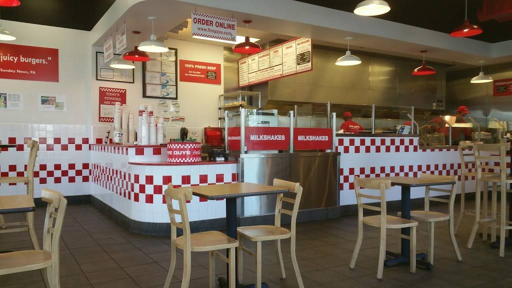 Five Guys | meal takeaway | 75 Reaville Ave, Flemington, NJ 08822, USA | 9082370783 OR +1 908-237-0783