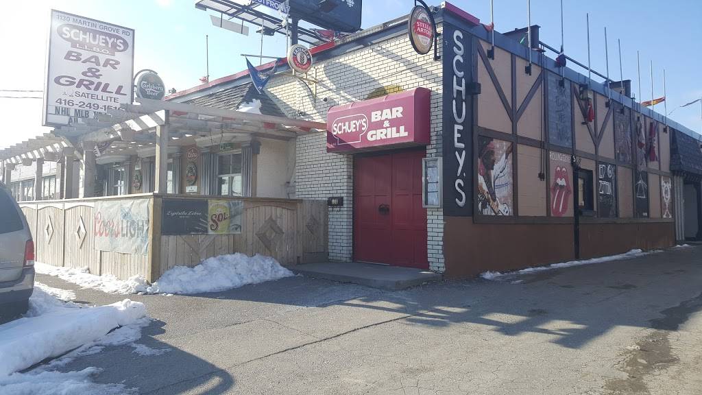 Schueys Bar & Grill | restaurant | 1130 Martin Grove Rd, Etobicoke, ON M9W 4W1, Canada | 4162491516 OR +1 416-249-1516