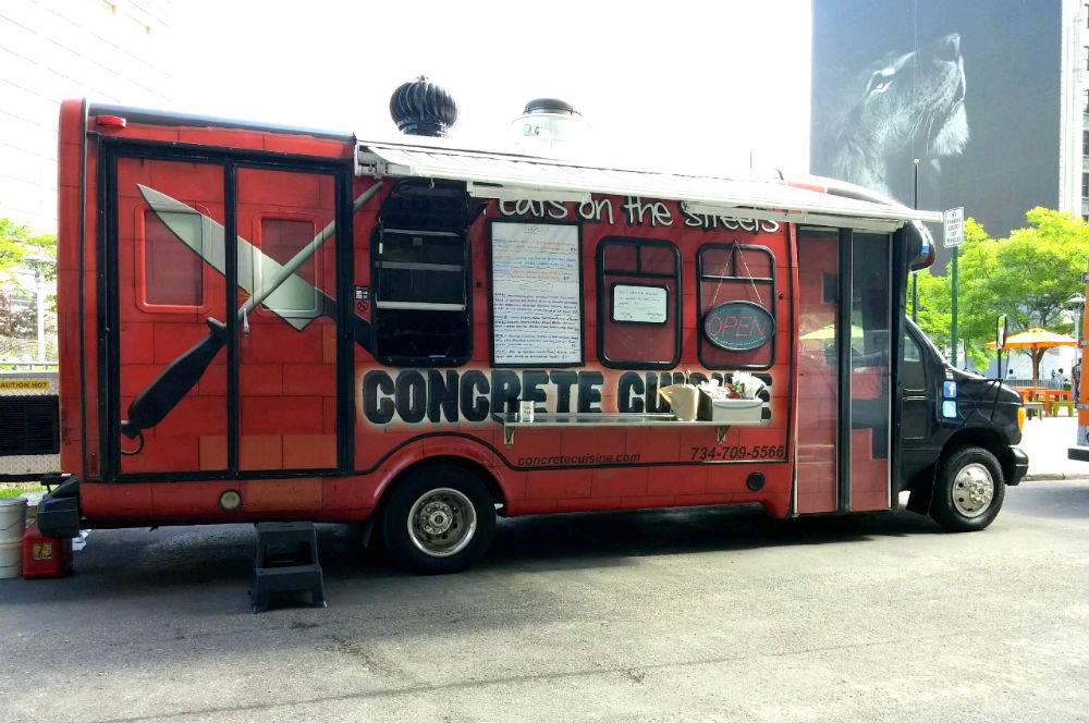 Concrete Cuisine | restaurant | 42010 Koppernick Rd, Canton, MI 48187, USA | 7347095566 OR +1 734-709-5566
