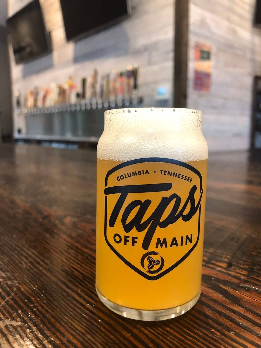Taps Off Main | restaurant | 100 W 7th St, Columbia, TN 38401, USA | 9315482237 OR +1 931-548-2237