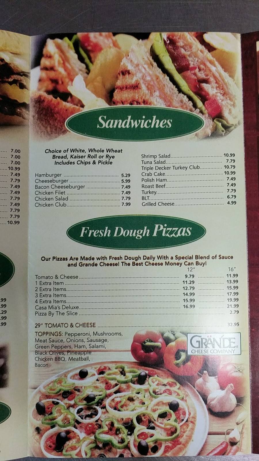 Casa Mias | restaurant | 1717 Taylor Ave, Parkville, MD 21234, USA | 4108822400 OR +1 410-882-2400