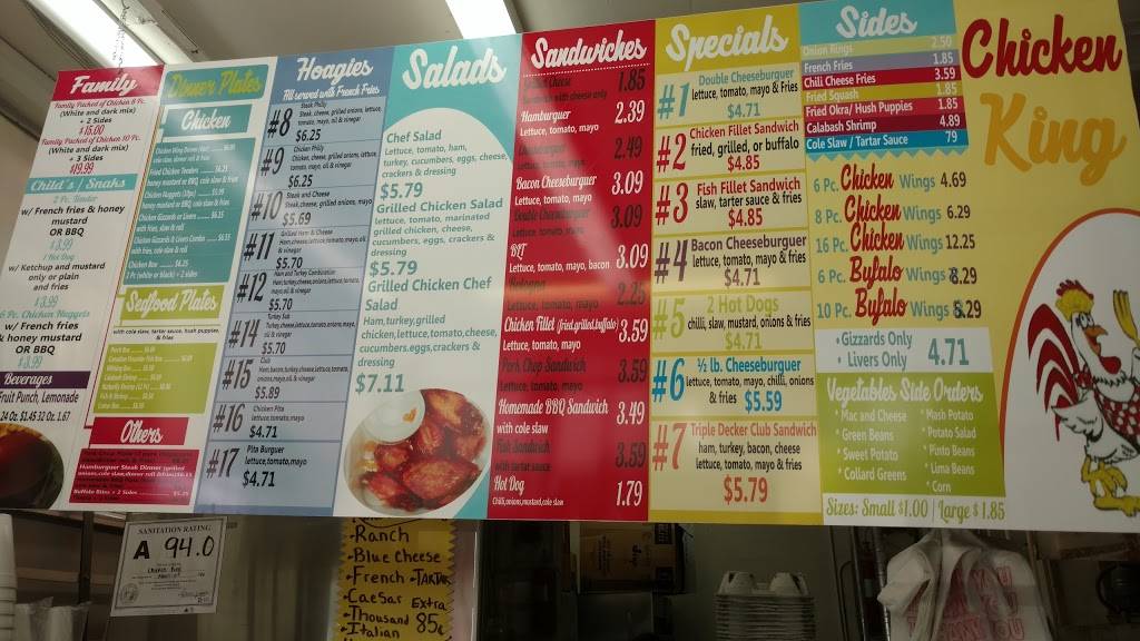 Chicken King | restaurant | 2301 The Plaza, Charlotte, NC 28205, USA | 7043430450 OR +1 704-343-0450