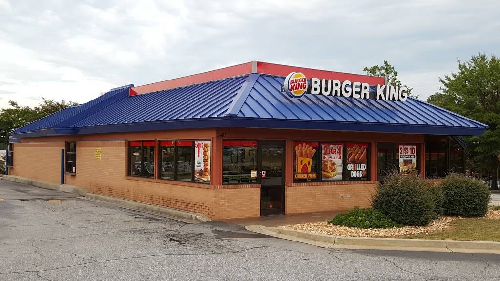 Burger King | restaurant | 2685 Laurens Rd, Greenville, SC 29607, USA | 8642882339 OR +1 864-288-2339
