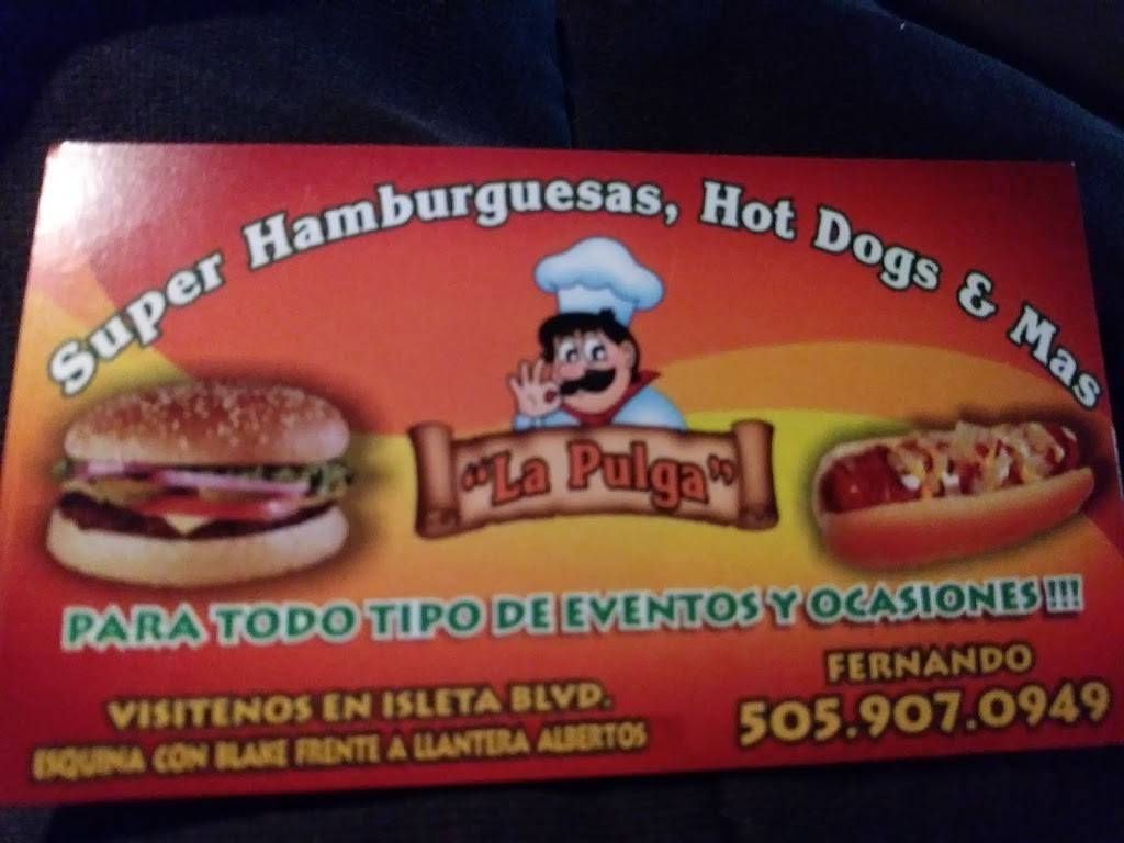 Super Hamburguesas, Hot Dogs Y Mas "La Pulga" | restaurant | 2723 Isleta Blvd SW, Albuquerque, NM 87105, USA | 5059070949 OR +1 505-907-0949