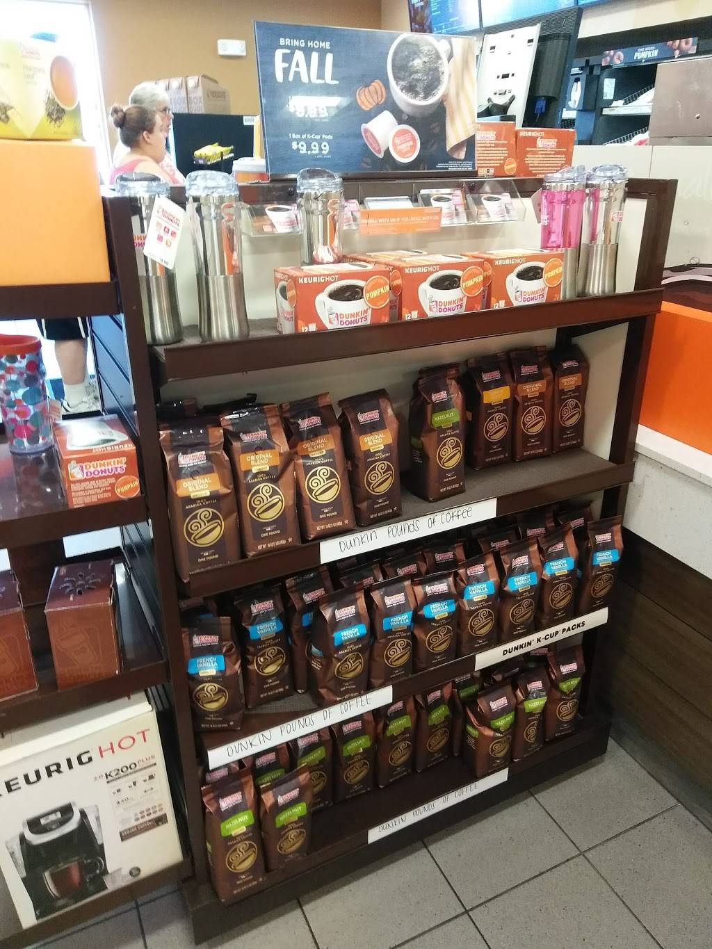 Dunkin | bakery | 3000 Lake Washington Rd, Melbourne, FL 32934, USA | 3212532334 OR +1 321-253-2334