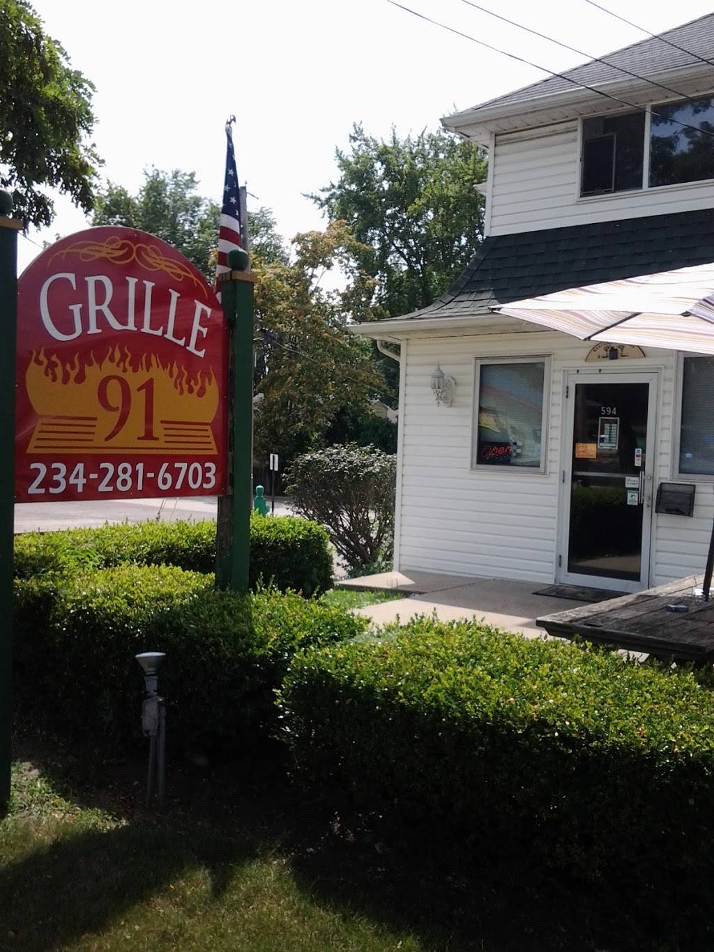 Grille 91 | restaurant | 594 Canton Rd, Akron, OH 44312, USA | 2342816703 OR +1 234-281-6703