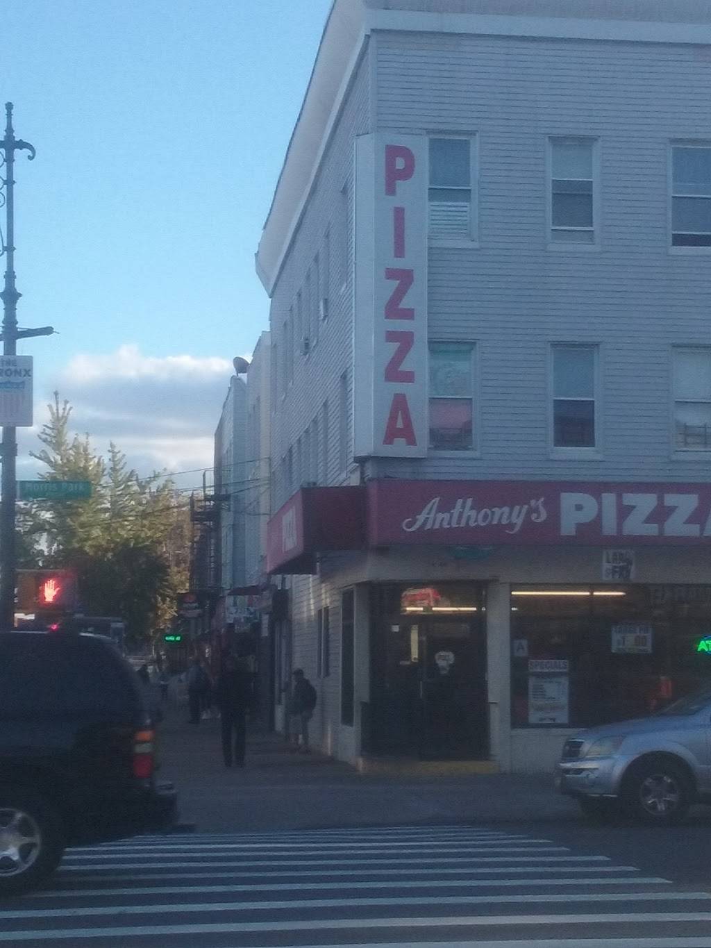 Anthonys Pizza | restaurant | 715 Morris Park Ave, Bronx, NY 10462, USA | 7187926020 OR +1 718-792-6020