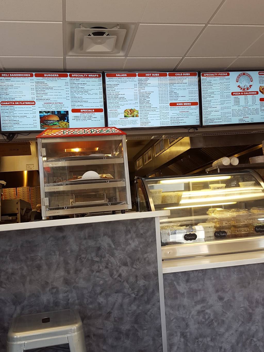 Great Woods Pizza | restaurant | 428 Elm St, Mansfield, MA 02048, USA | 7747190117 OR +1 774-719-0117