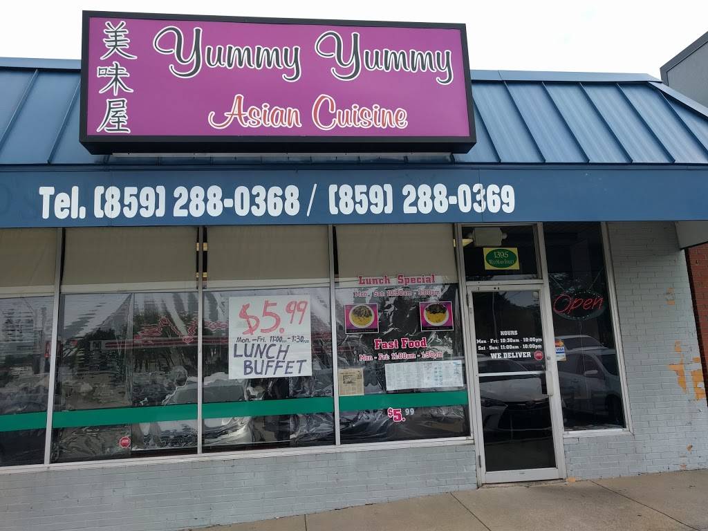 Yummy Yummy Asian Cuisine | restaurant | 2047, 1395 W Main St, Lexington, KY 40508, USA | 8592880368 OR +1 859-288-0368