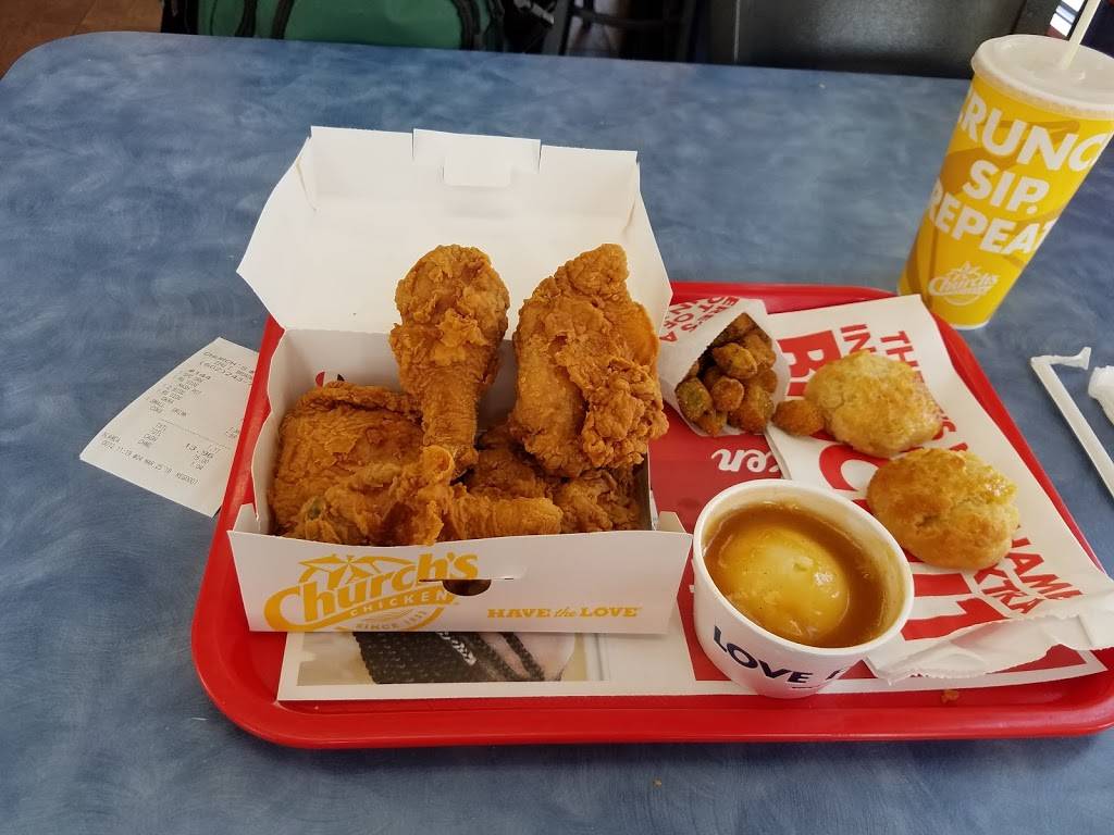 Churchs Chicken | restaurant | 2242 E Broadway Rd, Phoenix, AZ 85040, USA | 6022437412 OR +1 602-243-7412