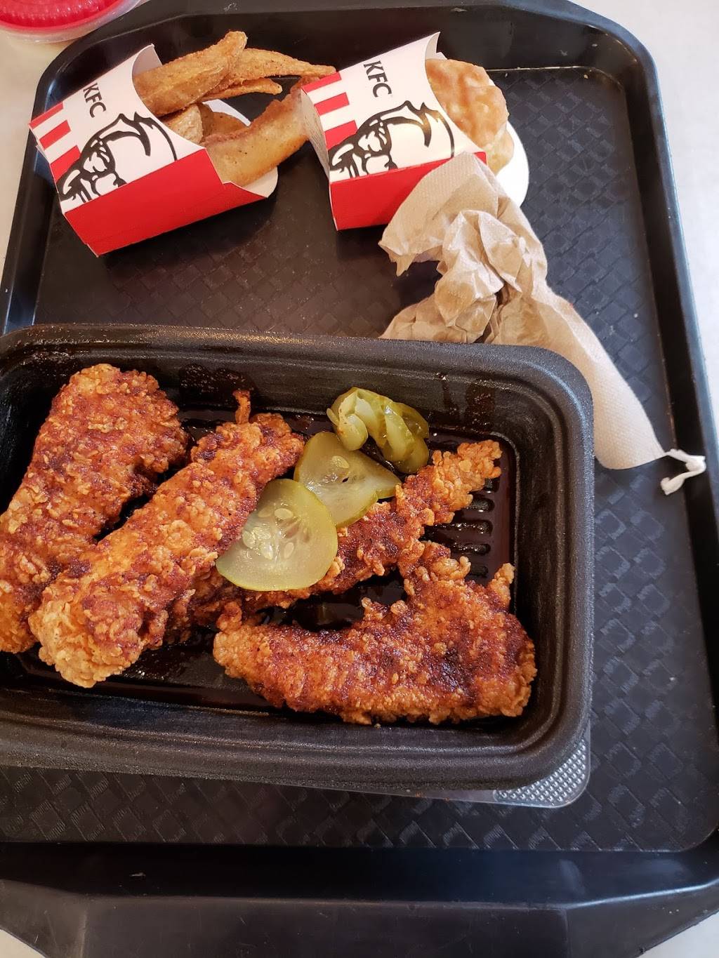 KFC | restaurant | 600 S Thompson St, Springdale, AR 72764, USA | 4798727311 OR +1 479-872-7311