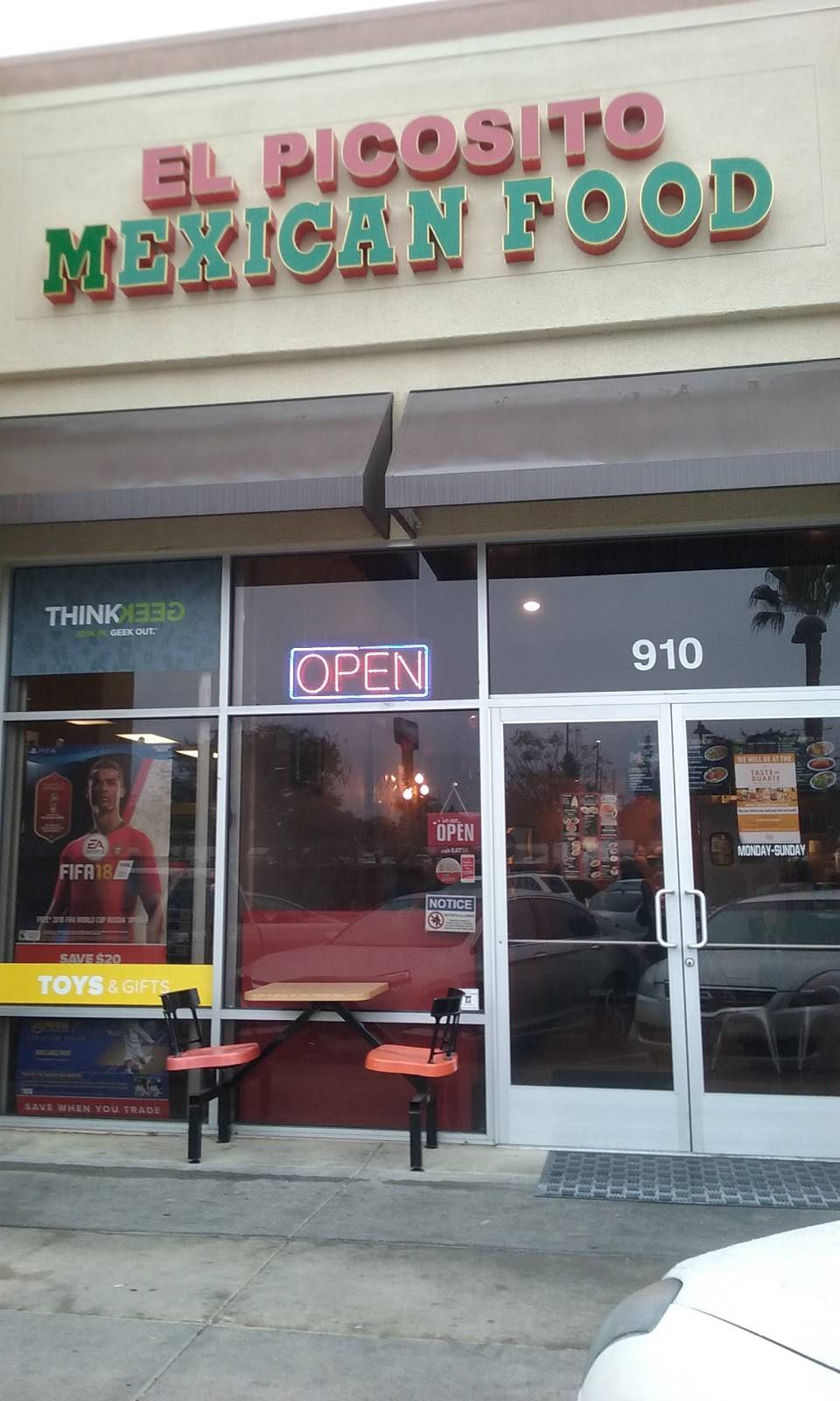 Picosito Mexican Food | restaurant | 910 Hamilton Rd, Duarte, CA 91010, USA | 6262560064 OR +1 626-256-0064