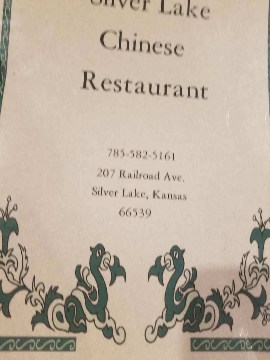 Silver Lake Chinese Restaurant | restaurant | 207 E Railroad St, Silver Lake, KS 66539, USA | 7855825161 OR +1 785-582-5161