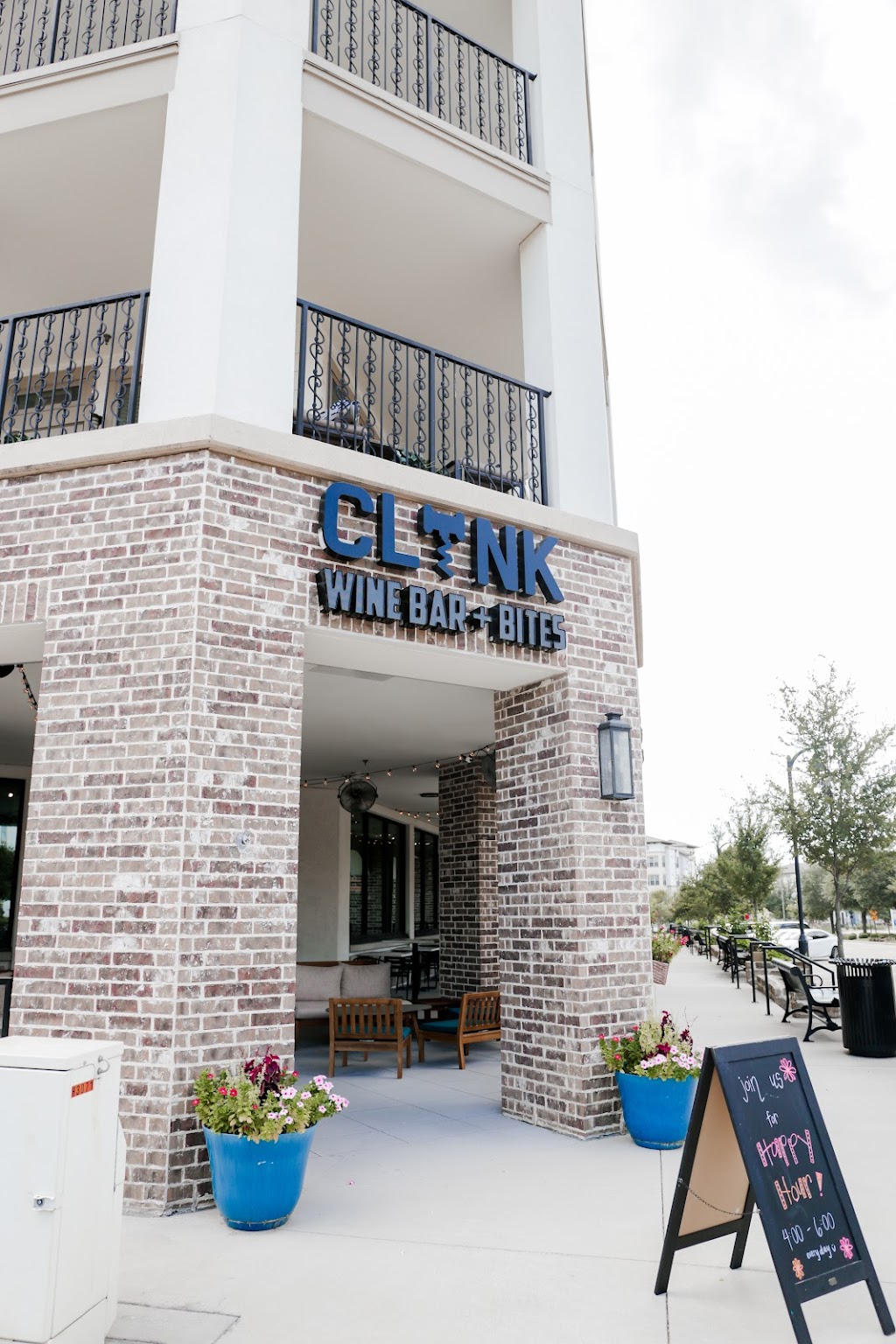 Clink Wine Bar + Bites | restaurant | 2601 Lakeside Pkwy #100, Flower Mound, TX 75022, USA | 4692401660 OR +1 469-240-1660