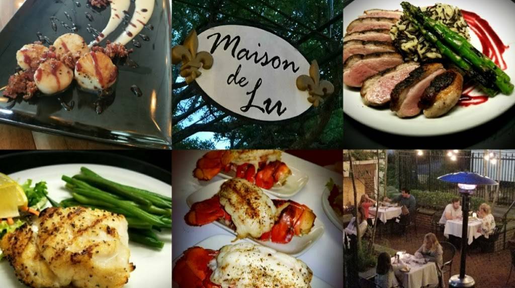 Maison De Lu | restaurant | 626 Washington Ave, Ocean Springs, MS 39564, USA | 2288750032 OR +1 228-875-0032