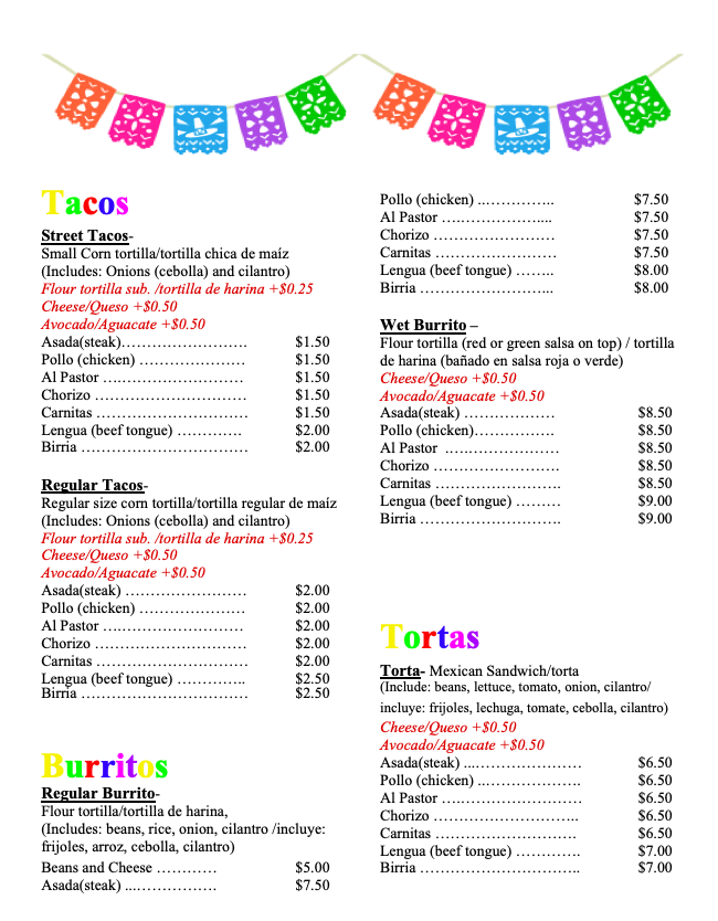Monicas Taqueria | restaurant | 506 A Mulberry Ave, Muscatine, IA 52761, USA | 5632648006 OR +1 563-264-8006