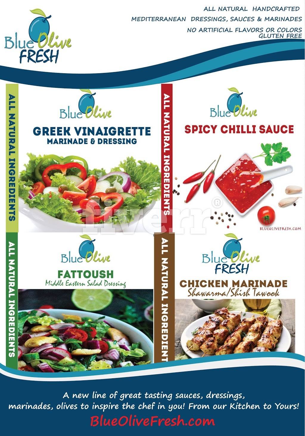 Blue Olive Fresh | restaurant | 2414 W University Dr Suite 122, McKinney, TX 75071, USA | 9725487050 OR +1 972-548-7050