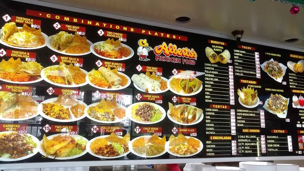 Albertos Mexican Food | restaurant | 5274 Arlington Ave, Riverside, CA 92504, USA | 9517850936 OR +1 951-785-0936