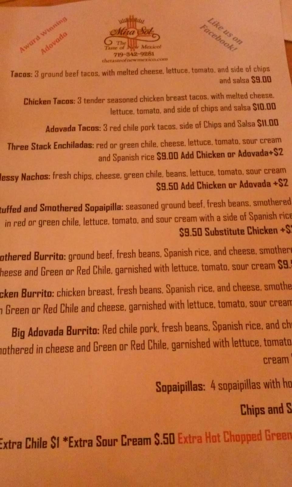 Mira Sol Food Truck in Colorado Springs | restaurant | 4630 Forge Rd, Colorado Springs, CO 80907, USA | 7193429281 OR +1 719-342-9281