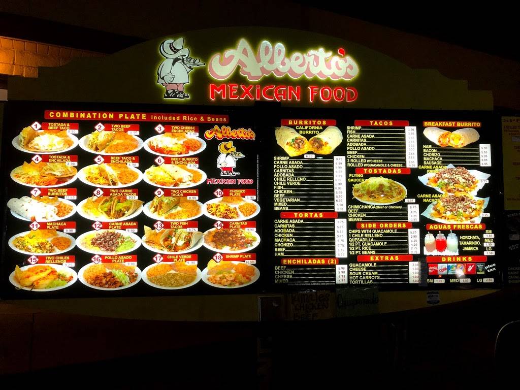 Albertos Mexican Food | restaurant | 1169 N Riverside Ave, Rialto, CA 92376, USA | 9094212001 OR +1 909-421-2001