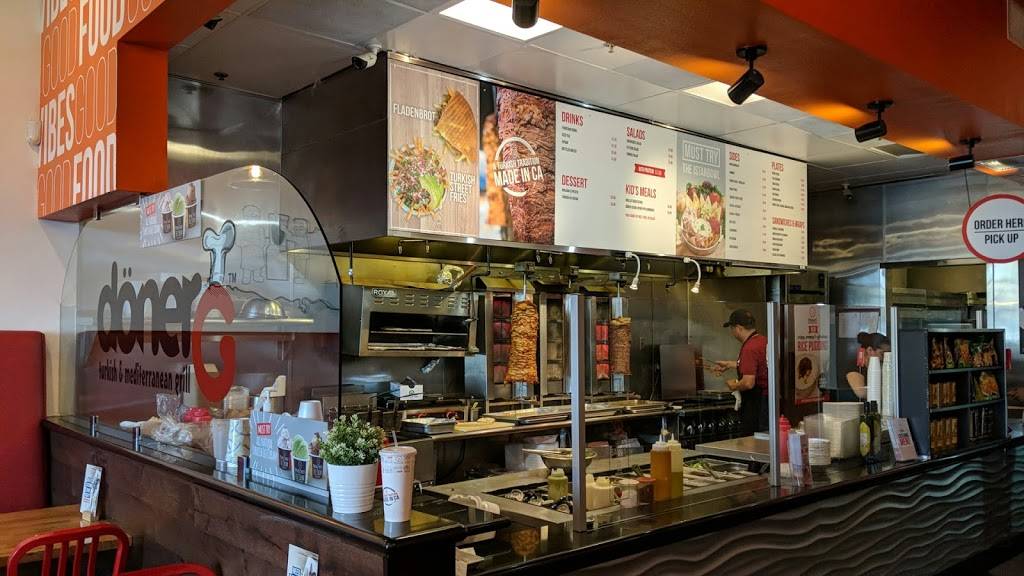 DönerG | restaurant | 3800 Barranca Pkwy, Irvine, CA 92606, USA | 9498612626 OR +1 949-861-2626
