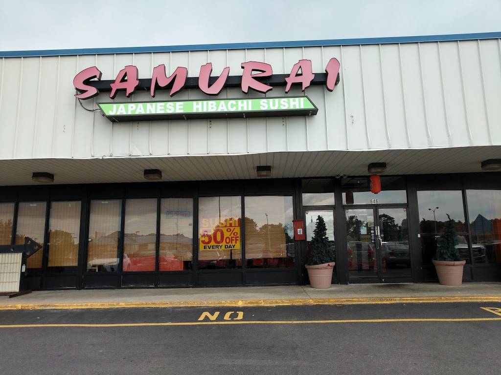 Samurai Japanese Hibachi | restaurant | 646 Delsea Dr, Glassboro, NJ 08028, USA | 8568817788 OR +1 856-881-7788