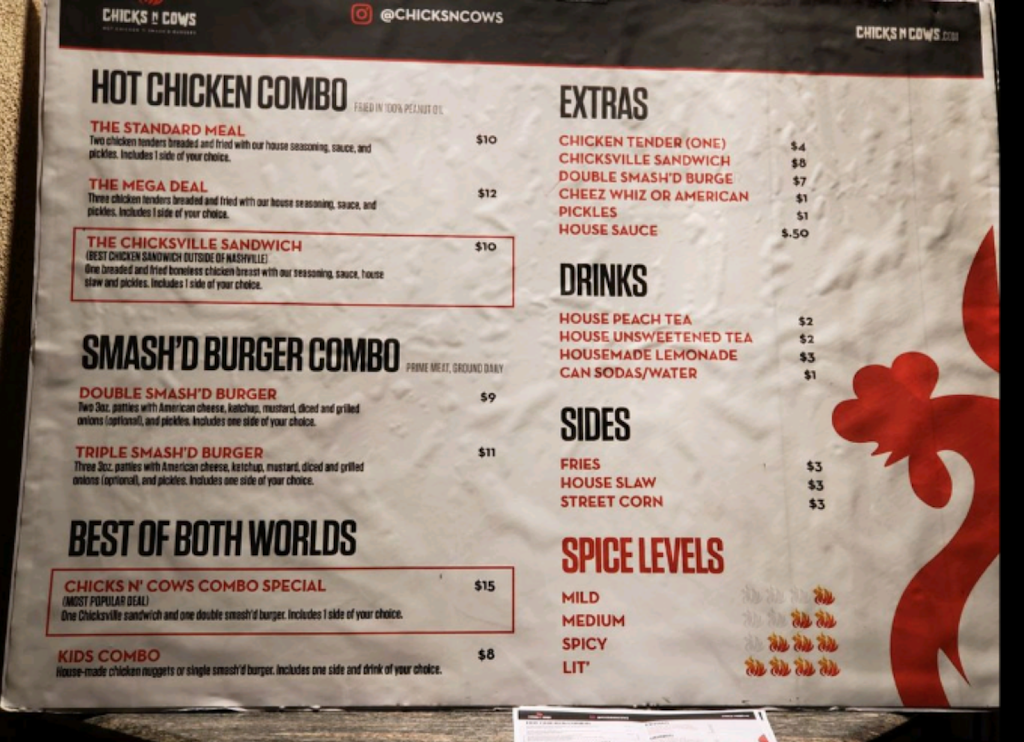 Chicks N Cows | restaurant | 7233 Foothill Blvd, Tujunga, CA 91042, USA | 8183396562 OR +1 818-339-6562