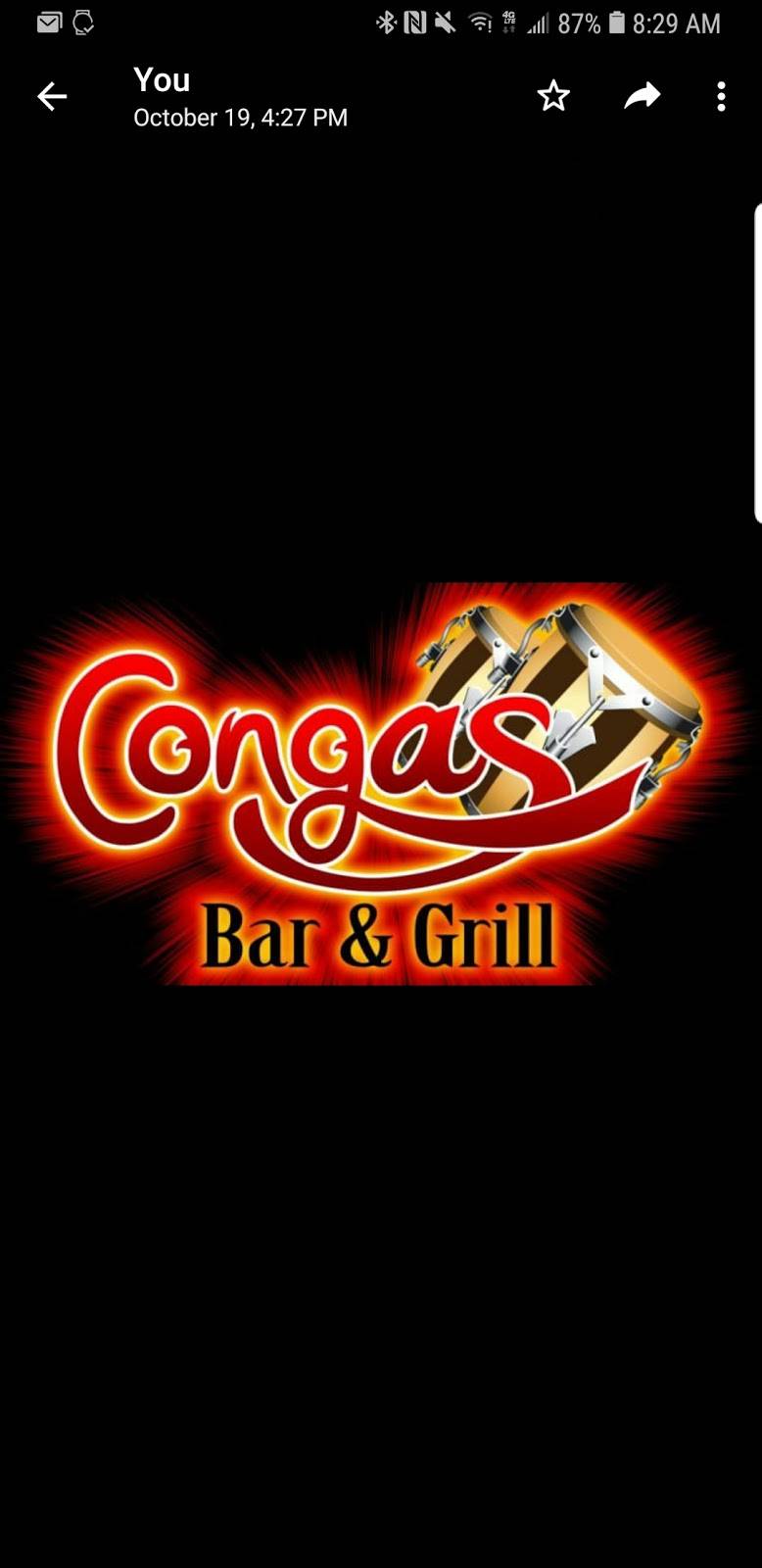 Congas Bar & Grill | night club | 3750 Venture Dr, Duluth, GA 30096, USA | 7702329262 OR +1 770-232-9262