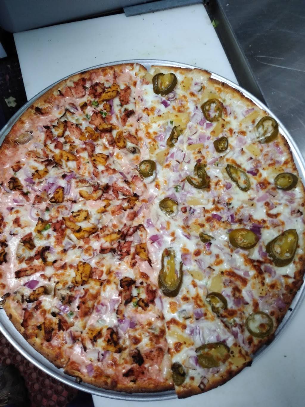 Chicago Style Pizza | meal takeaway | 117-04 Atlantic Ave, Jamaica, NY 11419, USA | 7184801990 OR +1 718-480-1990