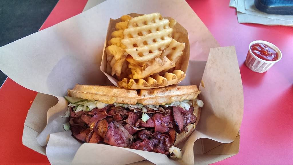 Bruxie Original Fried Chicken & Waffle Sandwich | restaurant | 292 N Glassell St, Orange, CA 92866, USA | 7146333900 OR +1 714-633-3900