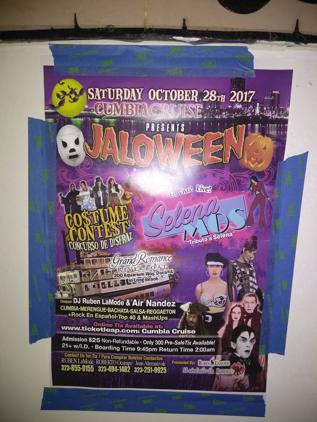 Grand Romance Riverboat | restaurant | 200 Aquarium Way #4, Long Beach, CA 90802, USA | 5626281600 OR +1 562-628-1600