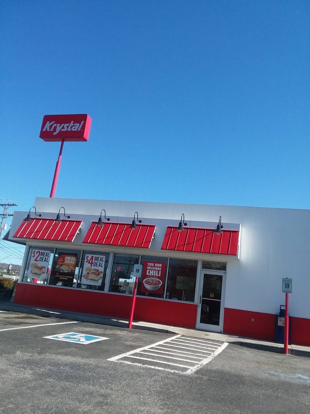 Krystal | meal takeaway | 2244 N Charles G Seivers Blvd, Clinton, TN 37716, USA | 8652694884 OR +1 865-269-4884