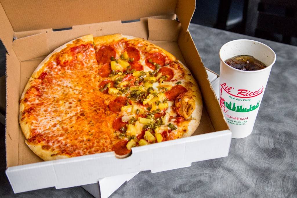 Lil Riccis NY Pizza | restaurant | 12652 W Ken Caryl Ave, Littleton, CO 80127, USA | 3039480274 OR +1 303-948-0274
