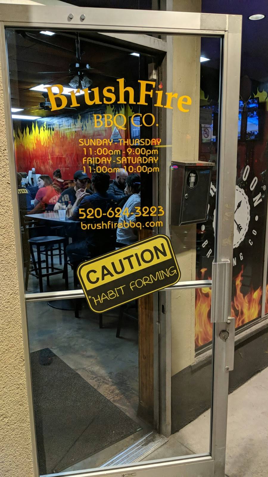 BrushFire BBQ Co. | restaurant | 2745 N Campbell Ave, Tucson, AZ 85719, USA | 5206243223 OR +1 520-624-3223