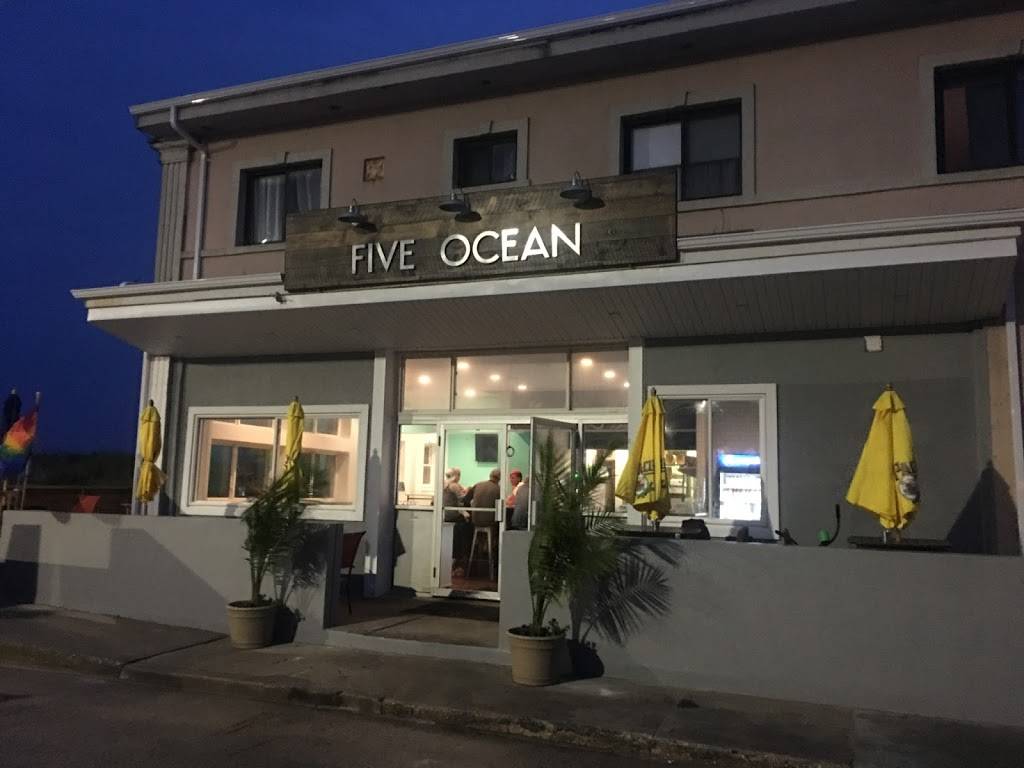 Five Ocean | restaurant | 5 New York Ave, Long Beach, NY 11561, USA | 5165172828 OR +1 516-517-2828