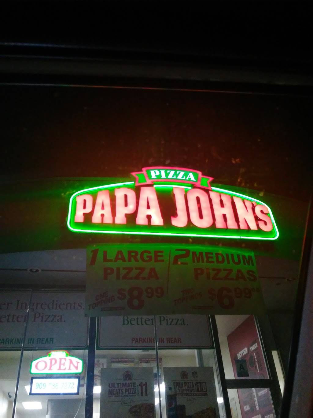 Papa Johns Pizza | restaurant | 420 N Euclid Ave, Ontario, CA 91762, USA | 9099867272 OR +1 909-986-7272