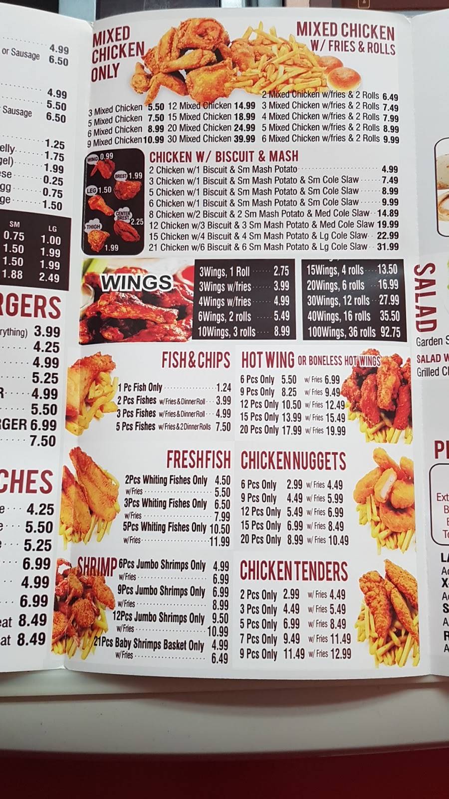 US Fried Chicken | restaurant | 1453 E New York Ave, Brooklyn, NY 11212, USA | 7184840976 OR +1 718-484-0976