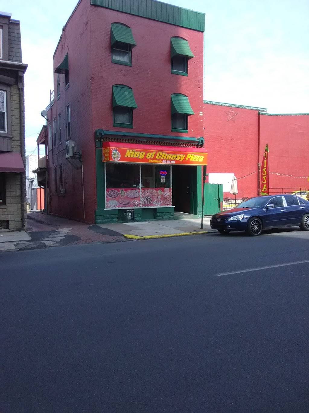 King of Cheesy Pizza | meal delivery | 841 Washington St, Reading, PA 19601, USA | 6103707407 OR +1 610-370-7407
