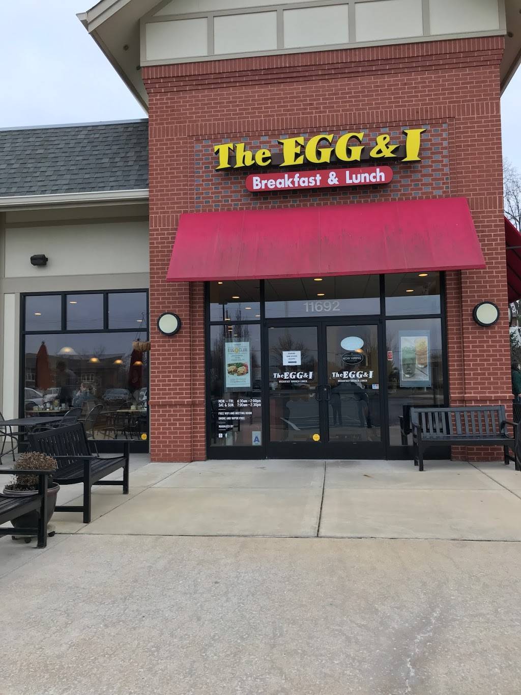 The Egg & I Restaurants | restaurant | 11692 Manchester Rd, Des Peres, MO 63131, USA | 3148213447 OR +1 314-821-3447