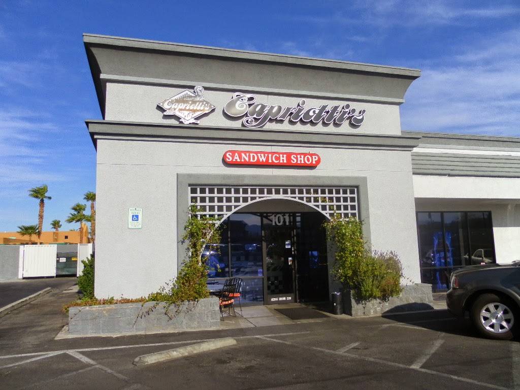 Capriottis Sandwich Shop | restaurant | 7440 W Cheyenne Ave #103, Las Vegas, NV 89128, USA | 7026567779 OR +1 702-656-7779