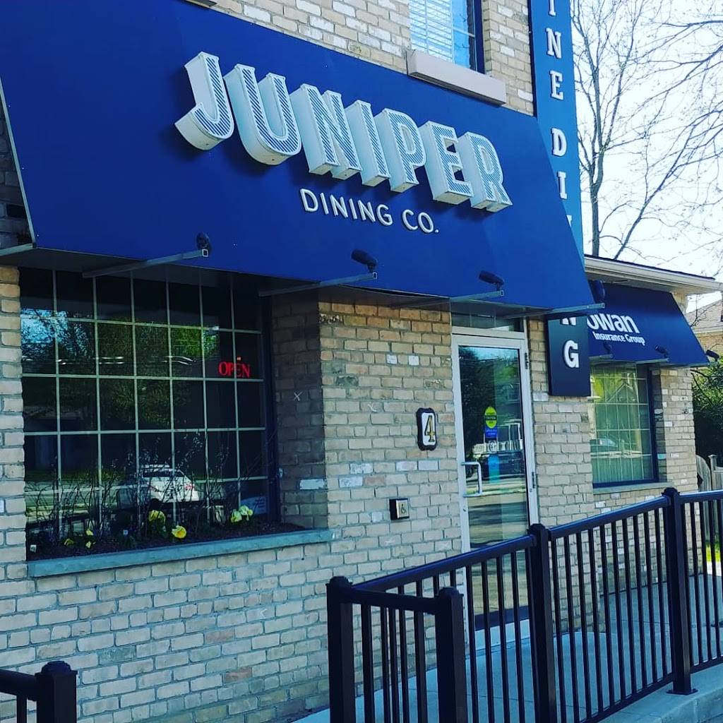 Juniper Dining Co. | restaurant | 3 Elm St #4, Paris, ON N3L 2L6, Canada | 5193022200 OR +1 519-302-2200