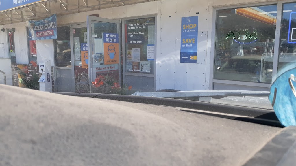 Shell | restaurant | 1220 N Pacific Hwy, Cottage Grove, OR 97424, USA | 5419420480 OR +1 541-942-0480